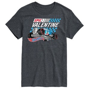 Men's - Hot Wheels - Valentine's Epic Short Sleeve Graphic T-Shirt - 1 of 4