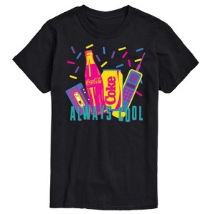 Men's - Coca-Cola - 90's Retro Style Short Sleeve Graphic T-Shirt - 1 of 4