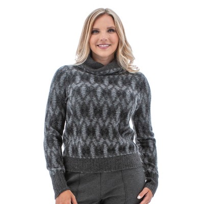Aventura Clothing Women's Paragon Diamond Jacquard Sweater