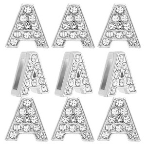 Unique Bargains Metal Bulk Elegant DIY Crafts Jewelry Making Rhinestone Pendant 30 Pcs - 1 of 4