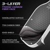 LUZZ Pickleball Paddles Set of 2 T700 Carbon Fiber Pickleball Paddle Sandblasted Surface with Honeycomb Core for Beginners - 2 of 4