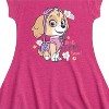 Girls' - Paw Patrol - Adventure Begin Fit & Flair Cap Sleeve Dress - 2 of 3