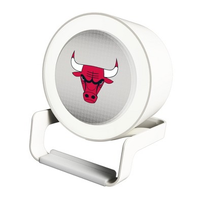Keyscaper Chicago Bulls Linen Night Light Charger and Bluetooth Speaker