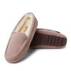 Fireside By Dearfoams Women's Mel Genuine Shearling Moccasin Slipper - 2 of 4