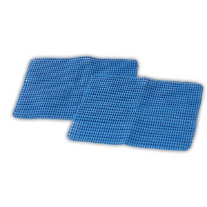 Better Houseware Rubber Nonslip Jar Grippers, Set of 2 in Blue - 1 of 4