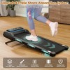 NAYSAYE Walking Pad Treadmill with Adjustable Incline, 450 lbs Capacity, Under Desk Portable Compact Treadmill for Home Office, Black, 52"*22.5"*7.87" - 4 of 4