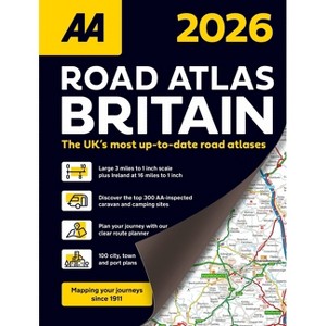 AA Road Atlas Britain 2026 Spiral - 39th Edition by  Aa Publishing (Spiral Bound) - 1 of 1