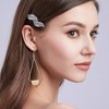 16 Pairs Silver Earrings for Women: Hypoallergenic Diamond Stud & Dangle Drop Earrings Set for Teen Girls - 4 of 4