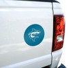 Hawaii Pacific University Primary Logo Automotive Car Window Locker Circle Bumper Sticker - 4 of 4