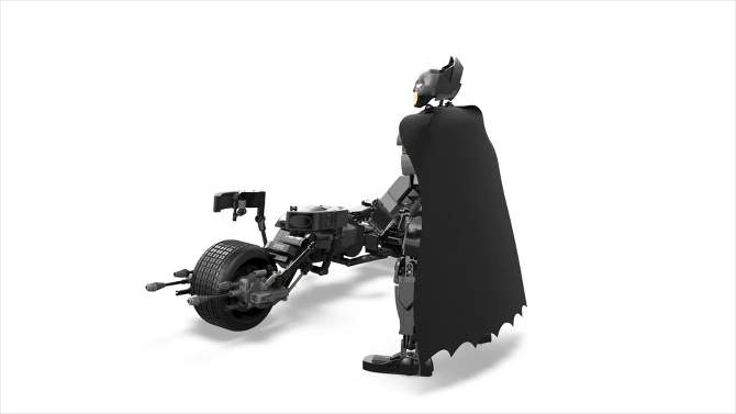 LEGO DC Batman: Batman Construction Figure &#38; the Bat-Pod Bike Action Toy 76273, 2 of 8, play video