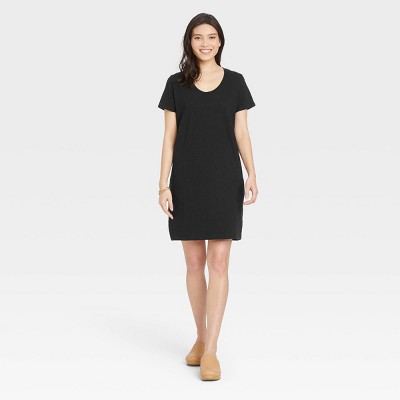 Womens Black Shirt Dress : Target