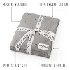 Luxury 100% Organic Cotton Pointelle Baby Receiving Swaddle Blanket for Infants Boys and Girls - 3 of 4