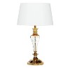 27" x 15" Glam Glass Table Lamp Gold - Olivia & May - 2 of 4