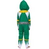 Power Rangers Character One Piece Hooded Sleep Pajama For Kids - 4 of 4