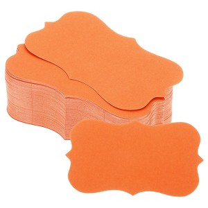 Unique Bargains Blank Paper DIY Gift Scrapbooking Craft Business Cards 100 Pcs - 1 of 4