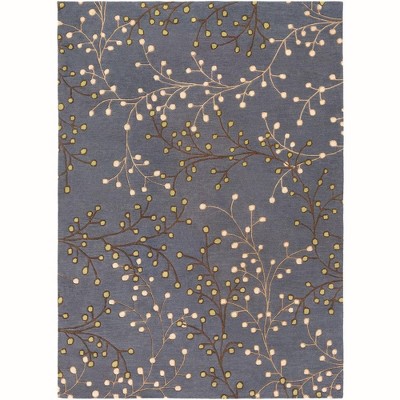 Mark & Day Le Havre 8'x11' Rectangle Tufted Indoor Area Rugs Gray: Wool, Stain-Resistant, Handwoven, Traditional Style
