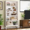 Hommoo 70.8” Bookcase, Large Bookshelf Organizer with 5-Tier Storage Shelves with LED Lights powered by USB - 3 of 4