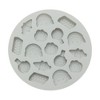 Unique Bargains Candy Making Moulds 16-Cavity Round Candy Mould Hand Wash 4.84"x0.43" 1 Pc - 3 of 4