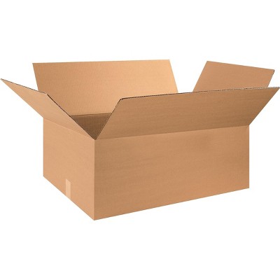 The Packaging Wholesalers SI Products 28" x 20" x 12" Shipping Boxes 32 ECT Kraft 20/Bundle BS282012