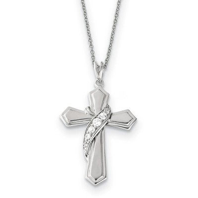 Outlet Necklace with a target and a cross