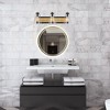 Artcraft Lighting Treviso 3 - Light Vanity in  Black/Brass - 4 of 4