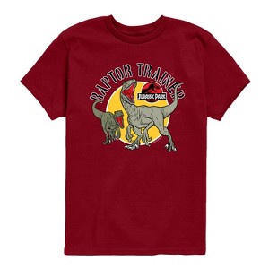 Boys' - Jurassic Park - Raptor Trainer Short Sleeve Graphic T-Shirt - 1 of 3