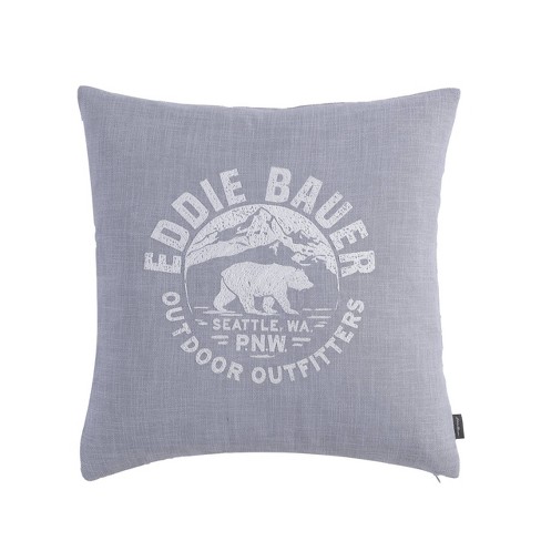 Eddie bauer bear store pillow