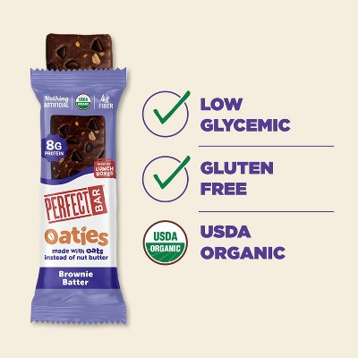Perfect Snacks Oat Butter Brownie Batter Refrigerated Protein Bars - 8.3oz/4ct