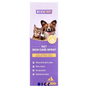 HICC Pet Pet Skin Care Spray, For Dogs & Cats, 3.4 fl oz (100 ml) - 1 of 4