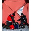 Pop Up Ice Fishing Tent Insulated Ice Fishing Shelter Portable Hub-Style Shelter Shanty Windproof and Warm - 4 of 4