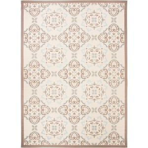 Courtyard CY7978 UV & Stain Resistant Non-Shedding Power Loomed Indoor/Outdoor Rugs - Safavieh - 1 of 4