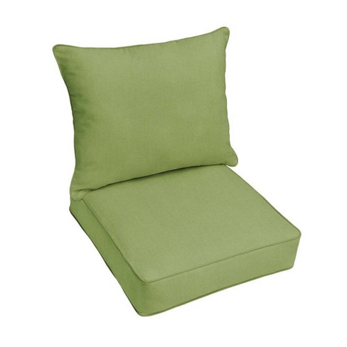 Green Deep Seat Outdoor Cushion Set