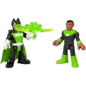 Imaginext DC Super Friends Batman and Green Lantern Figure Set, 3 Pieces, - 1 of 4