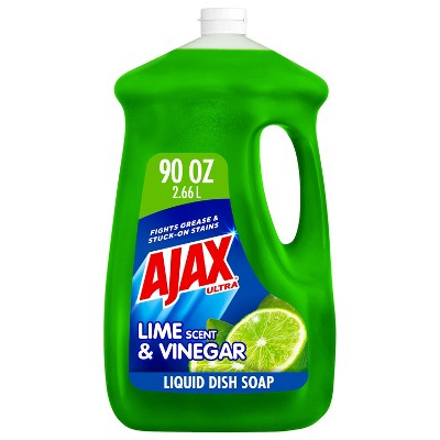 Ajax Ultra Liquid Dish Soap - Vinegar and Lime - 90 fl oz