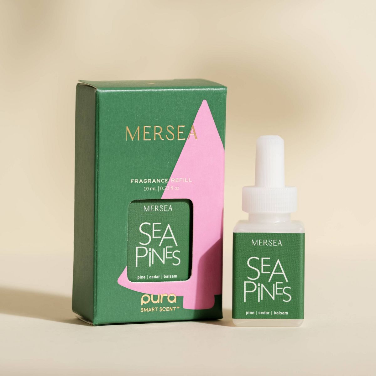 Pura Mersea 2pk Sea Pines Smart Vial Fragrance Refills: Pura Diffuser, Cedar & Pine Scented - thumbnail 3