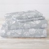Great Bay Home Coastal Microfiber Wrinkle Resistant Sheet Set - 3 of 4