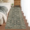 Washable Vintage Rug – Non-Slip, Distressed Area Rug for Living Room, Bedroom, Office - 3 of 4