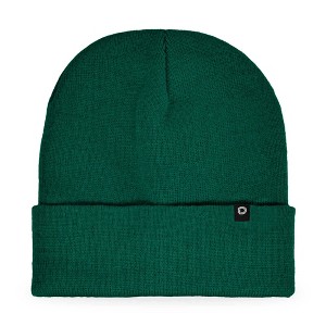 Dalix 12" Cuff Knit Beanie Cap Men Women - 1 of 4