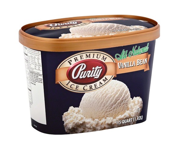 Purity Vanilla Bean Ice Cream 48 oz