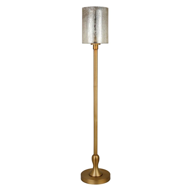 Hampton & Thyme 68.75" Tall Floor Lamp with Glass Shade , 1 of 11