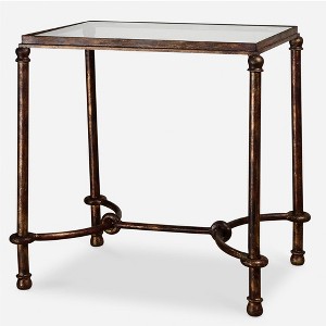 Uttermost Warring Iron End Table - 1 of 3