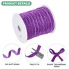Unique Bargains Metallic Velvet Flexible Ribbon for Crafts 3/8 Inch x 50 Yards 1 Pc - 2 of 4