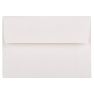 JAM Paper 4Bar A1 Strathmore Invitation Envelopes 3.625x5.125 Bright WE Laid 900911330