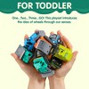 18Pcs Pull Back Car Assorted Mini Truck Model Car, Friction Powered Race Cars Vehicle Set for Toddlers, Boys, and Girls Educational Pretend Play - 4 of 4