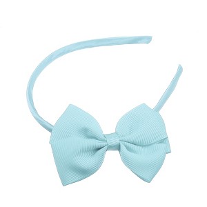 Unique Bargains Bow Headband Fashion Cute Polyester Hairband for Teenager 5.9x4.4 Inch - 1 of 4