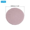 Unique Bargains Round Washable Elastic Bar Seat Cover for Dia 11"-16" Chair 3 Pcs - 2 of 4