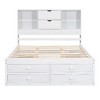 CAVINAS Queen Size Bed Frame, Platform Bed with Storage Headboard and 8 Drawers, Storage Beds with Headboards - 4 of 4