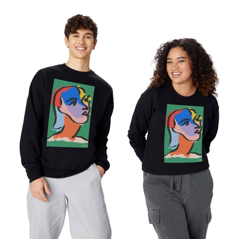 Marin Vaan Zaal Ninette Modern Minim Sweatshirt - Deny Designs, 4 of 5