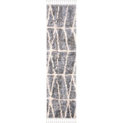 Berber Fringe Shag BFG605 Power Loomed Rug - Safavieh