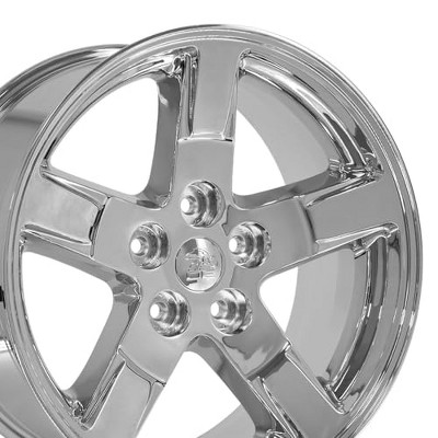 OE Wheels DG62 20 Inch Rim Fits Ram 1500 Style 5x139.7 20x9 Chrome - Hollander 2364 (1)
